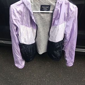 Abercrombie rain jacket